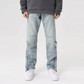 Y2K Washed Blue Baggy Jean